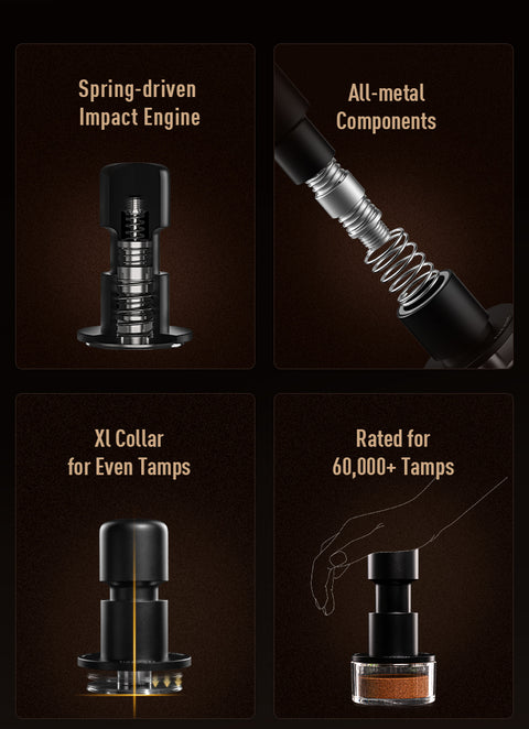 Timemore Impulse Impact Tamper 58.4mm