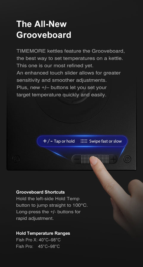 Timemore Fish Pro X Pour Over Kettle 900ml