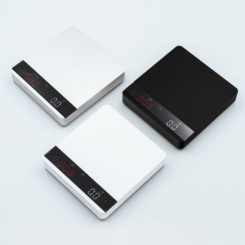 highly responsive Earl Nano Metal Coffee Scales, including espresso mode