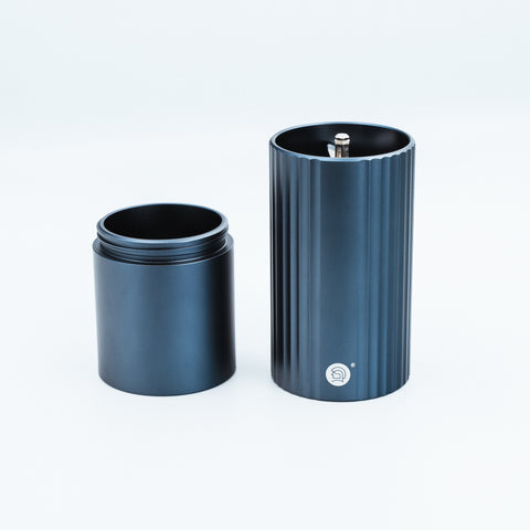 image of unscrewed zeroHero Z3 Pro Coffee Hand Manual Grinder