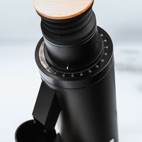 close up of grind settings on the DF64V Electric Coffee Grinder