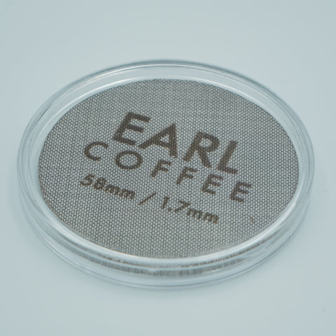 Earl 58mm Espresso Stainless Steel Puck Screen