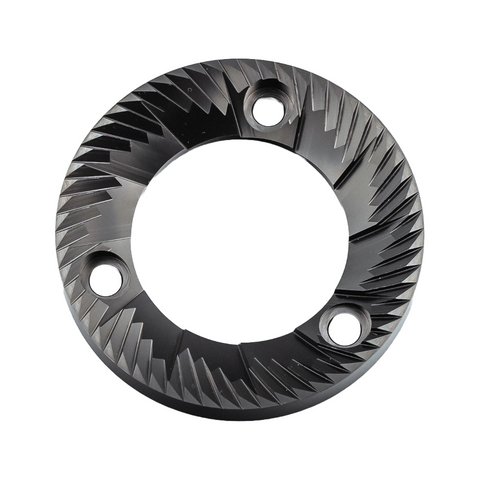 image of the 64mm DLC Flar Burr, ideal for upgrading to improve your home brewing of espresso