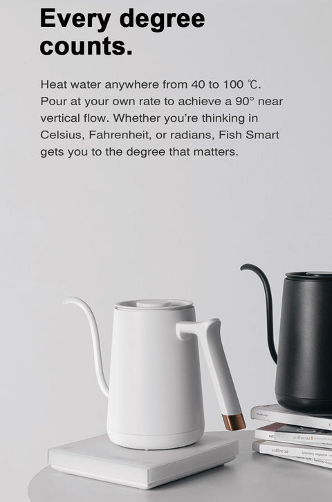 Timemore Fish Smart Pour Over Kettle 600ml