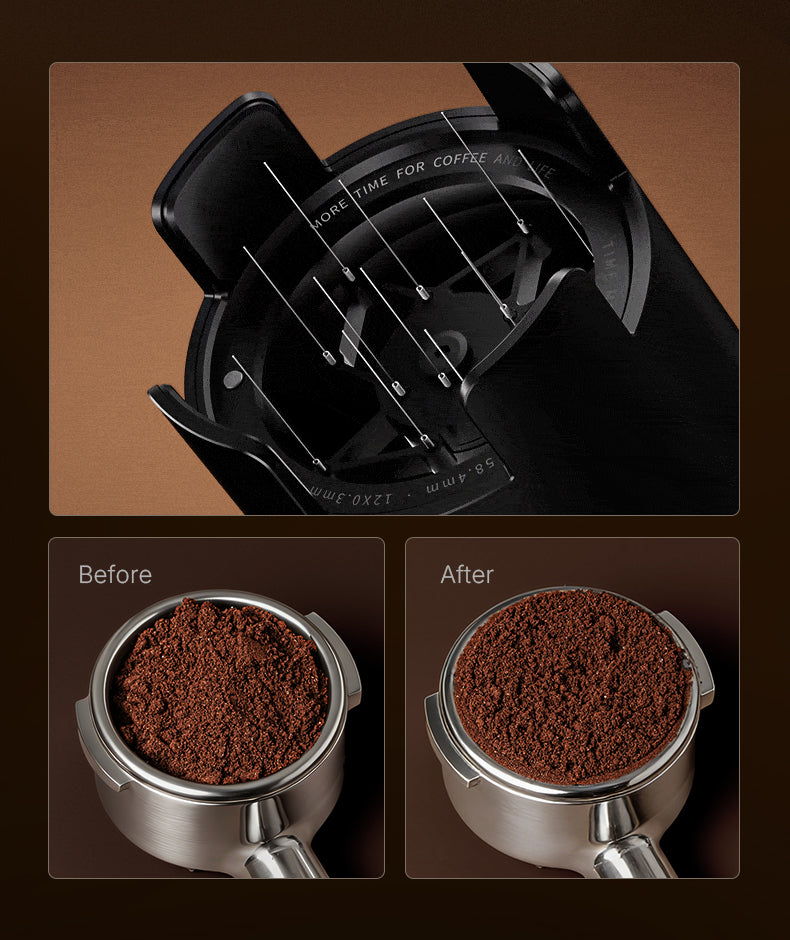 Timemore Autospin WDT Tool | Automatic Espresso Distributor