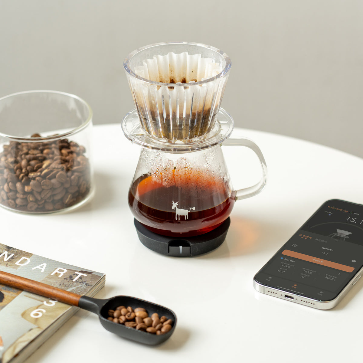 Timemore Black Mirror Dot Smart Coffee Scale