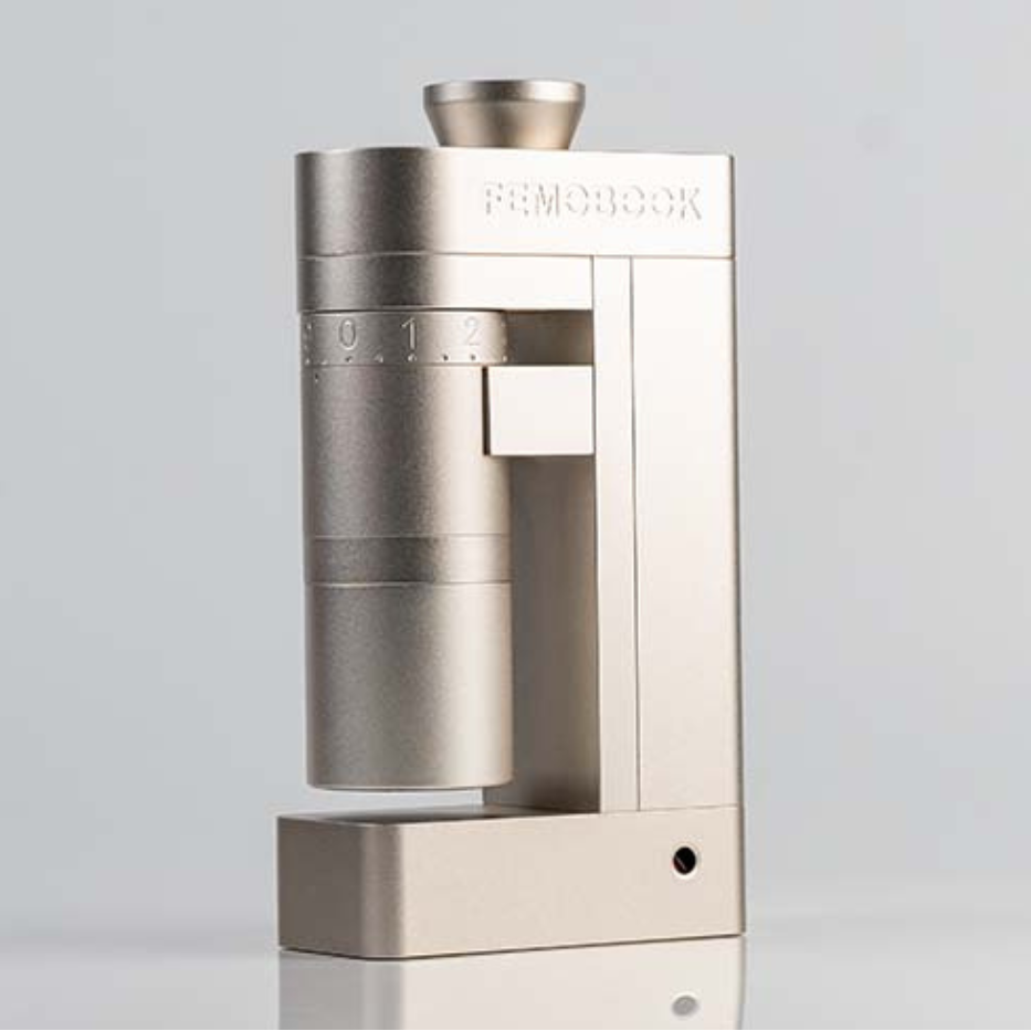 Silver Femobook A4Z Electric Grinder