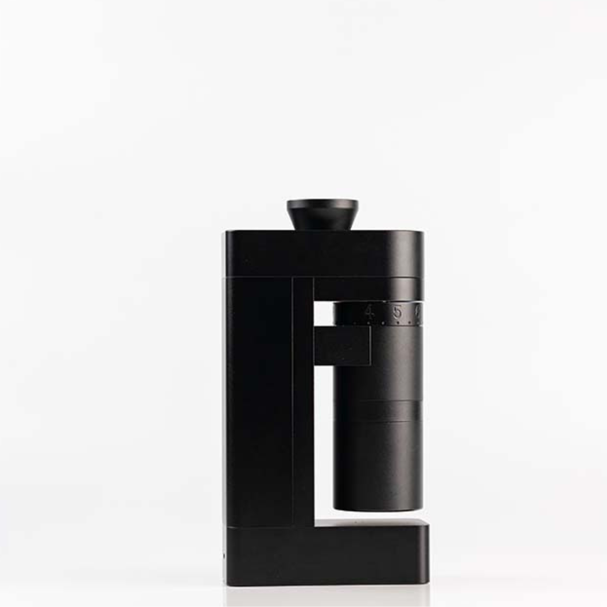 side profile of the black Femobook A4Z Electric Grinder