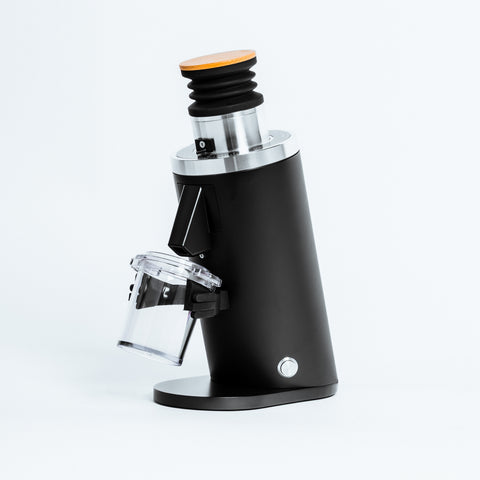 DF54 Electric Coffee Grinder by Earl, featuring 54mm flat burrs and low retention design for perfect coffee.