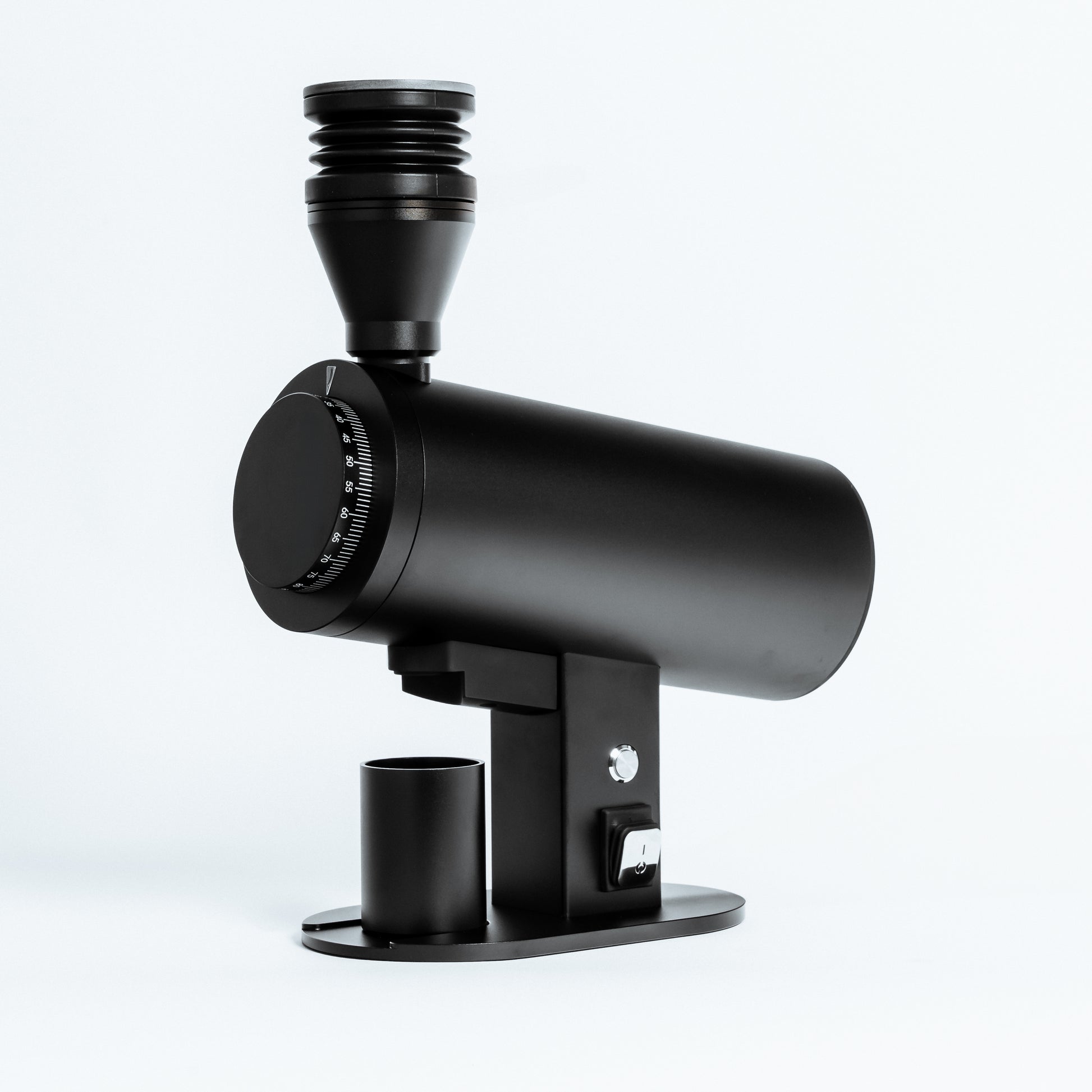 The DF83V Electric Coffee Grinder, with a sleek design and high-performance functionality