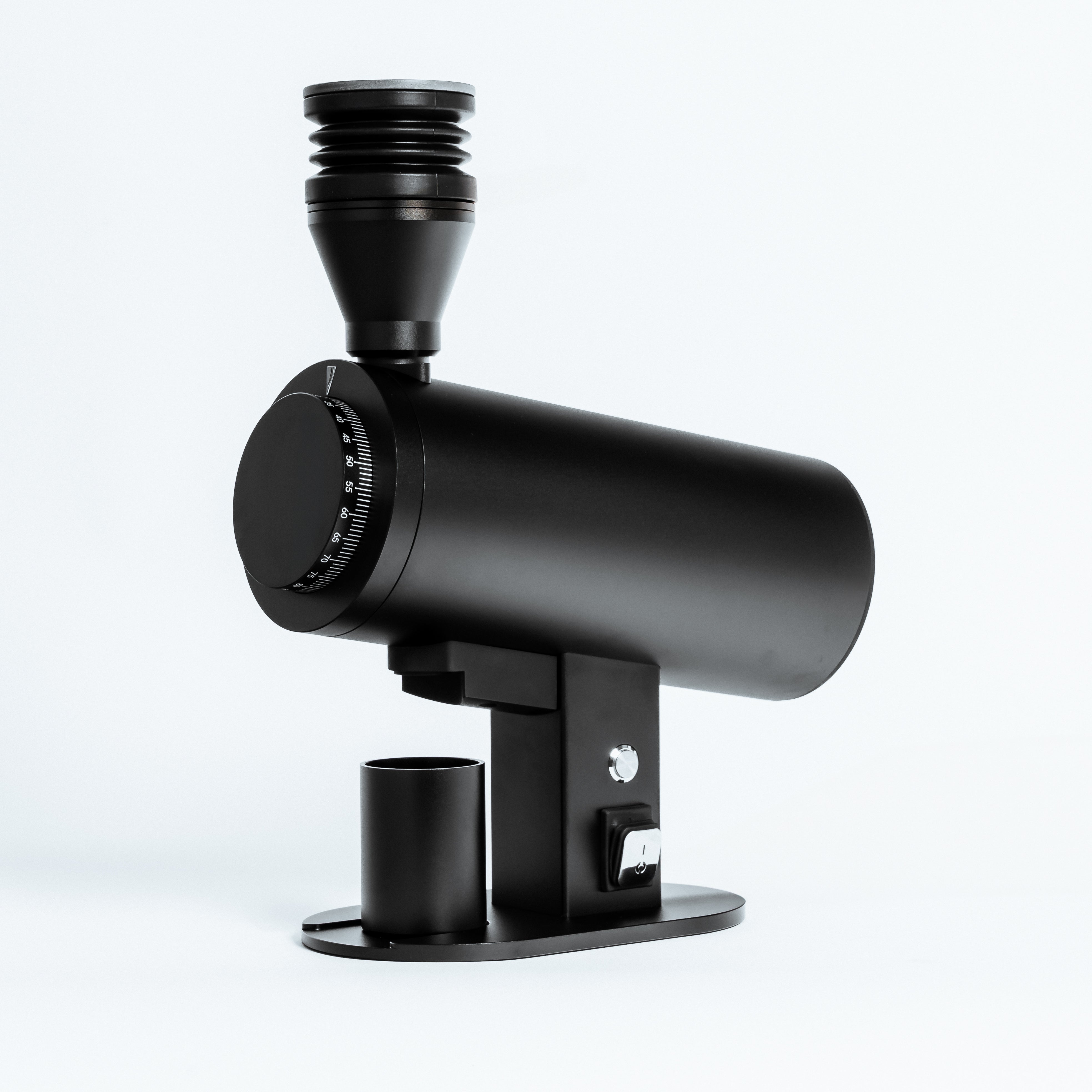 The DF83V Electric Coffee Grinder, with a sleek design and high-performance functionality