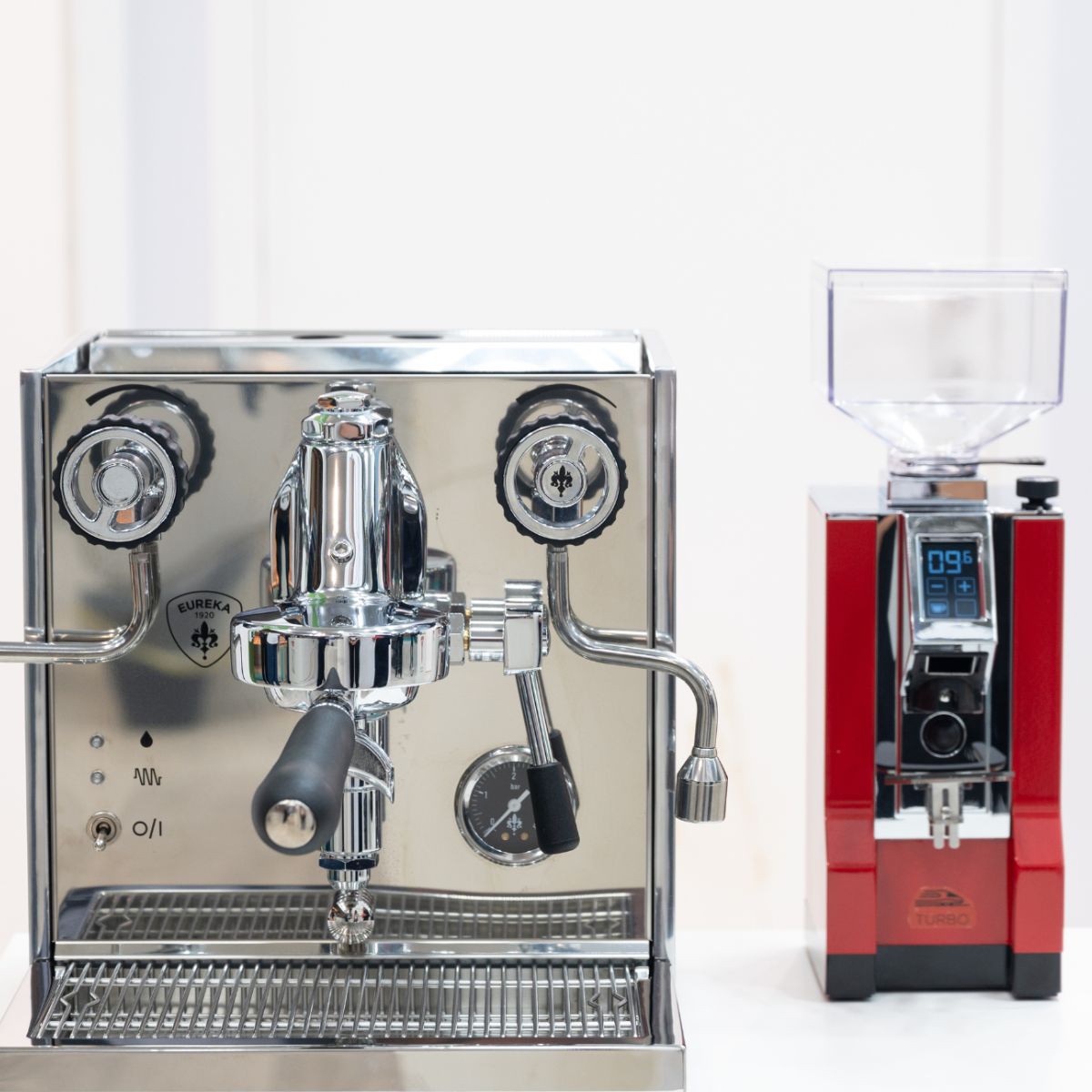 Eureka Pura R Espresso Machine - Stainless Steel