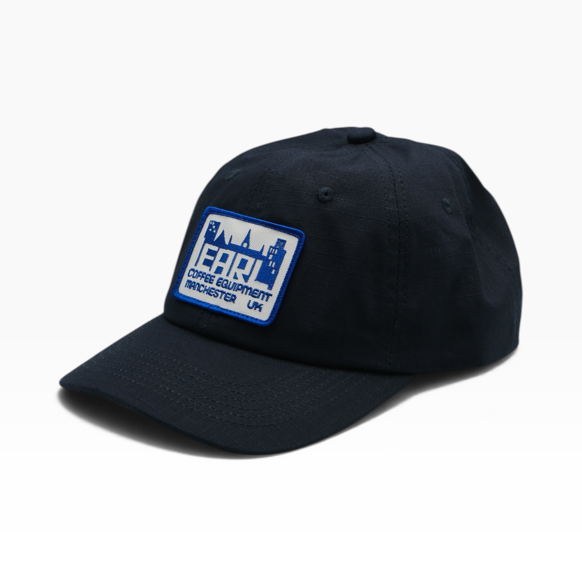 Earl Coffee Equipment Navy Ripstop Cap