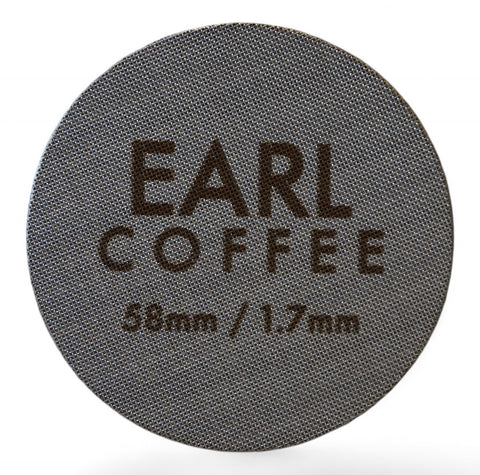 Earl 58mm Espresso Stainless Steel Puck Screen