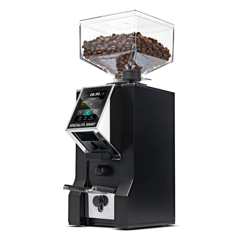 image of the Eureka Mignon Specialita Smart Coffee Grinder with white background
