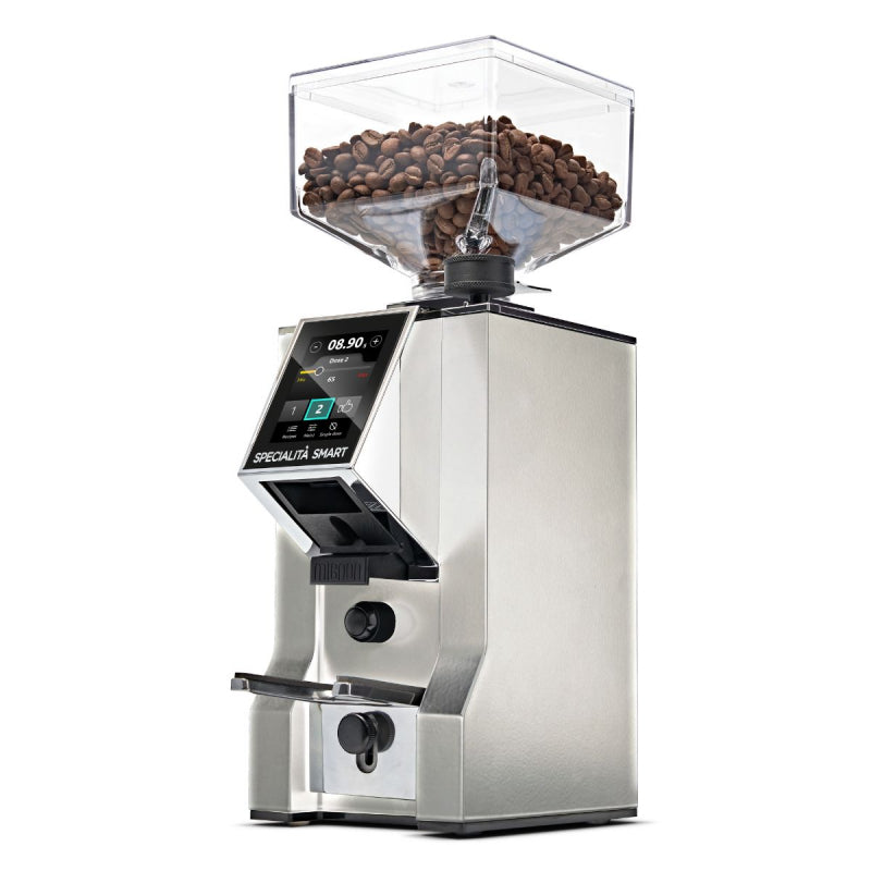 image of Eureka Mignon Specialita Smart Coffee Grinder with white background