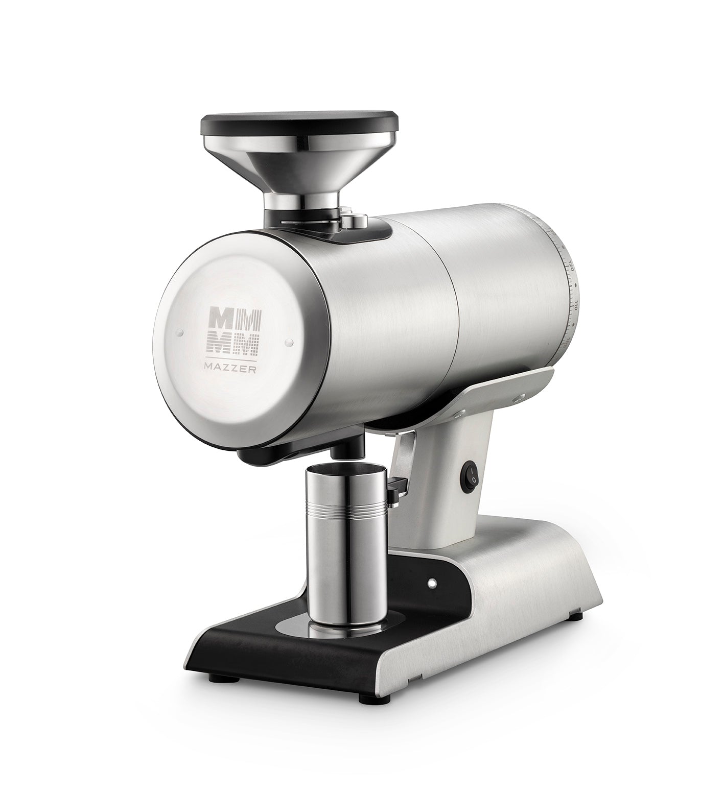 silver Mazzer Philos Single Dose Grinder