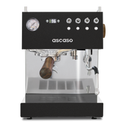 Ascaso Steel Duo PID V3 Espresso Coffee Machine - Black/Wood