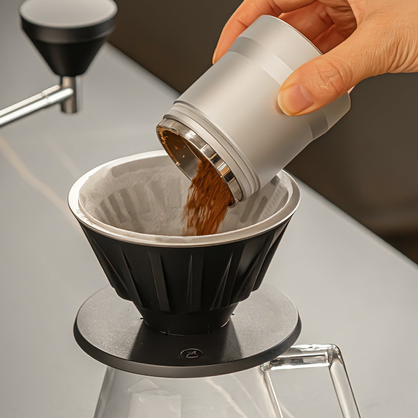 Timemore Crystal Eye Vector Pour Over Dripper | Matt Winton Signature