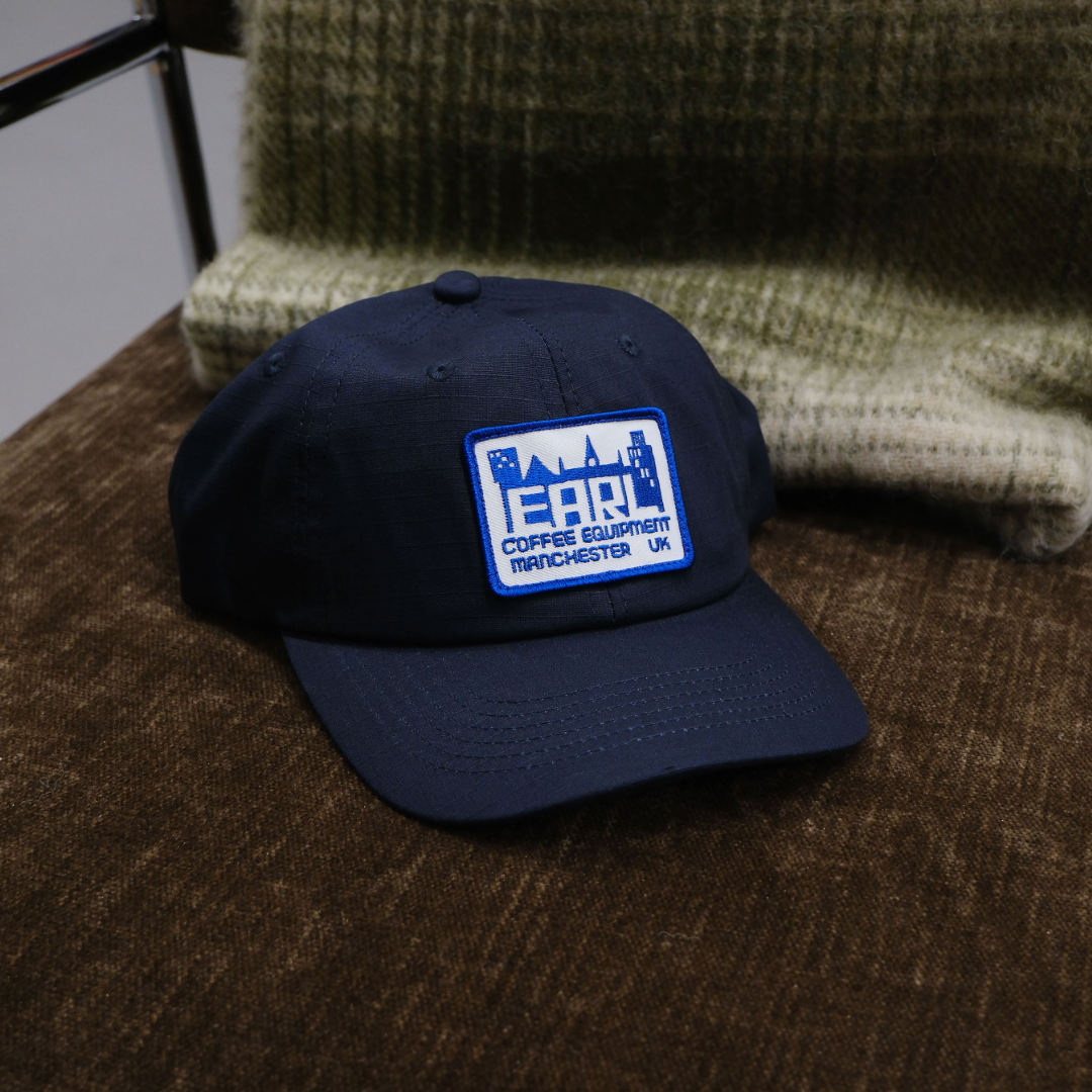 Earl Coffee Equipment Navy Ripstop Cap